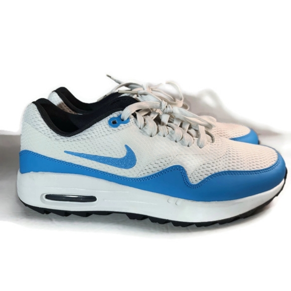 Nike Shoes Nike Air Max Golf Shoes White University Blue Ci Poshmark
